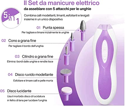 Lima per Unghie elettrica Beauty Nails